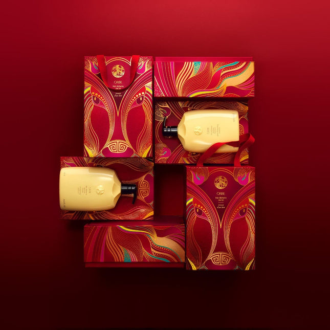 Oribe Lunar New Year Hair Alchemy Litre Gift Set - 1L Shampoo & 1L Conditioner