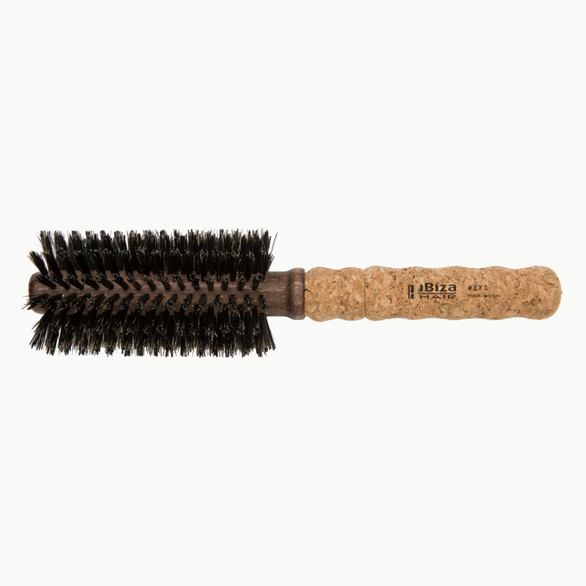 iBiza Hair Brush EX Series - Extended Cork Handle EX3 50mm