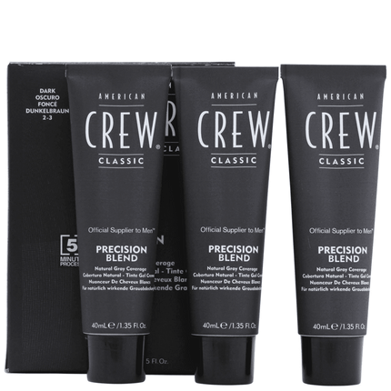 American Crew Precision Blend Hair Colour 2 - 3 Dark - shop.rawhair