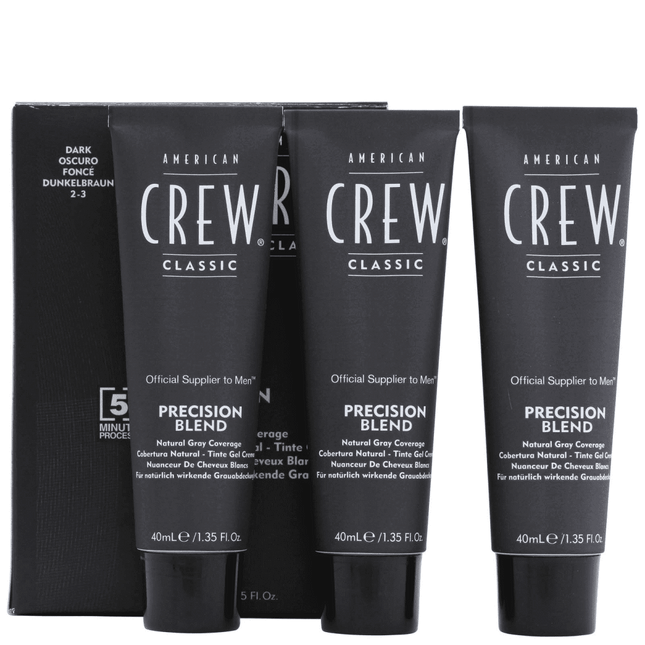 American Crew Precision Blend Hair Colour 2 - 3 Dark - shop.rawhair