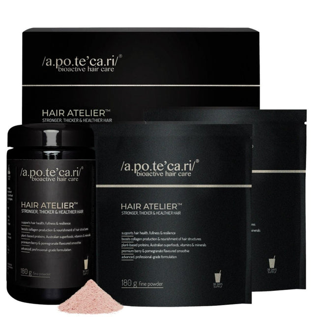 Apotecari Hair Atelier - Stronger, thicker & healthier hair 540g Fine Powder Kit - shop.rawhair
