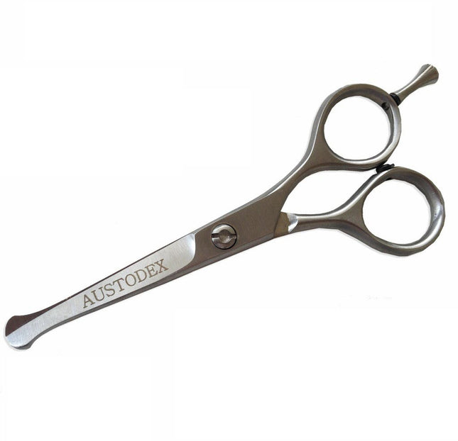 AUSTODEX Pet CURVED BALL TIP SAFETY SCISSORS - Professional Dog Grooming Hair Cutting *Choose size - shop.rawhair
