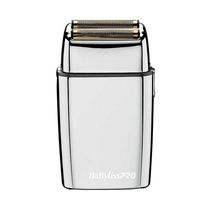 Babyliss Pro FoilFX Metal Double Foil Shaver - Silver - shop.rawhair