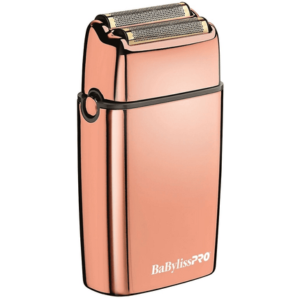 Babyliss PRO FoilFX02 Metal Double Foil Shaver - Rose Gold - shop.rawhair