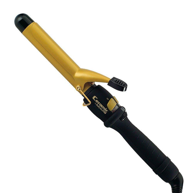 BaBylissPRO Gold Ceramic Curling Iron *choose size - shop.rawhair