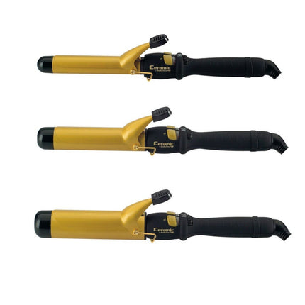 BaBylissPRO Gold Ceramic Curling Iron *choose size - shop.rawhair