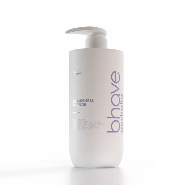 bhave Bombshell Blonde Shampoo 1L - shop.rawhair