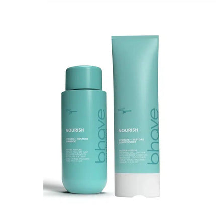 Bhave Nourish Curl Hydrate + Restore Shampoo & Conditioner Duo - shop.rawhair