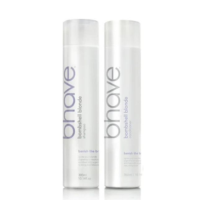 Bhave Tone Up + Brass Out Bombshell Blonde Duo with Luxurious Travel Cosmetic Bag - shop.rawhair