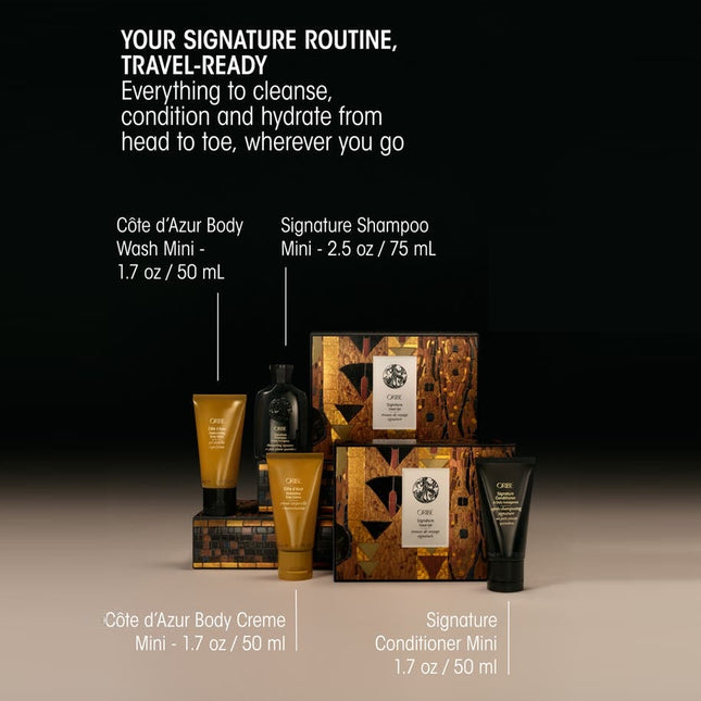 Oribe Signature Travel Set - Gift Pack Holiday 2026