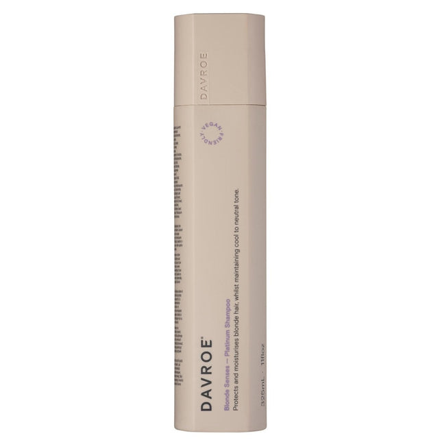 Davroe Blonde Senses Platinum Shampoo 325ml - shop.rawhair