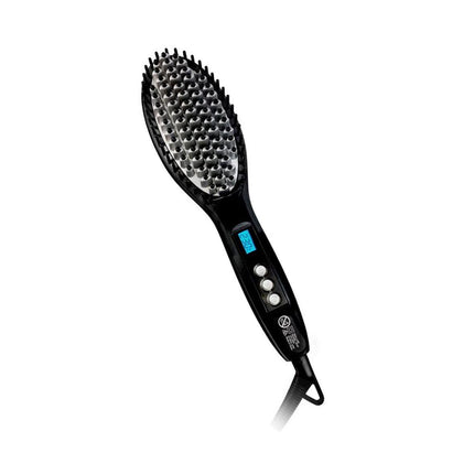 DIVA LUXE Hybrid Ceramic Hot Hair Straightening Brush - 110 - 230°C - shop.rawhair