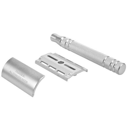 Feather AS - D2 Stainless Steel Safety Razor - Made in Japan - shop.rawhair