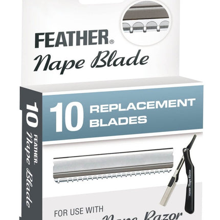 Feather Nape Razor Replacement Blades 10pk F1 - 30 - 300 - shop.rawhair