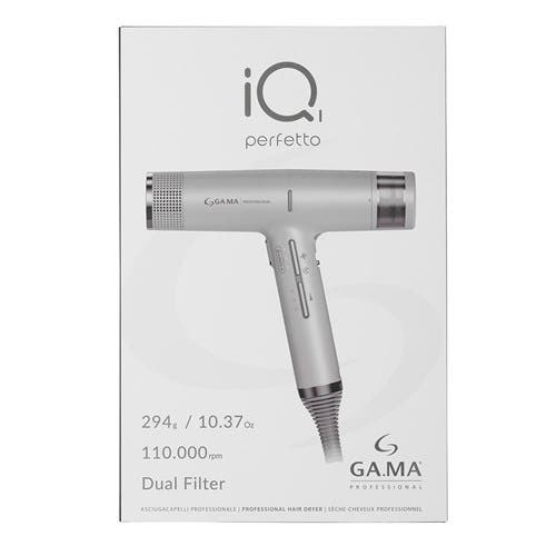 Gama IQ1 Professional Perfetto Intelligent Hair Dryer - IQ1 Silver - shop.rawhair