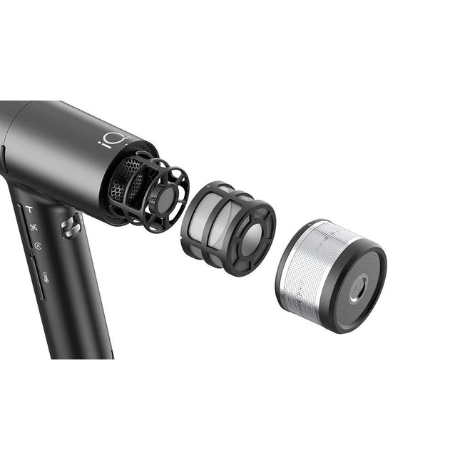 Gama Professional iQ2 Perfetto Intelligent Hair Dryer iQ - Black - shop.rawhair