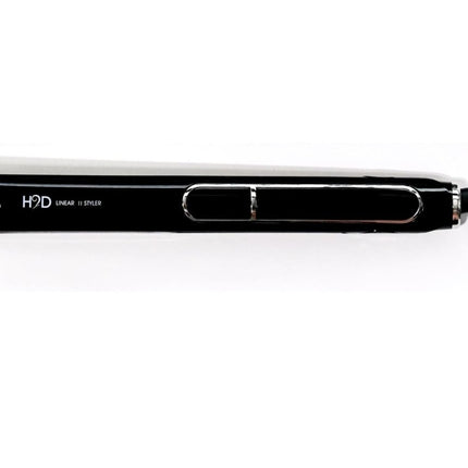 H2D Linear II Black Gloss Hair Straightener - shop.rawhair