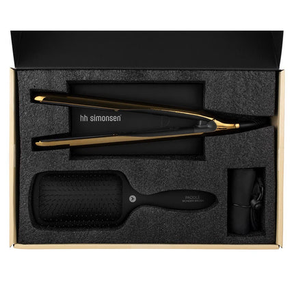 hh Simonsen True Divinity MK2 Hair Straightener - Golden Delight - shop.rawhair