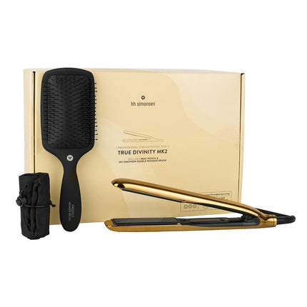 hh Simonsen True Divinity MK2 Hair Straightener - Golden Delight - shop.rawhair