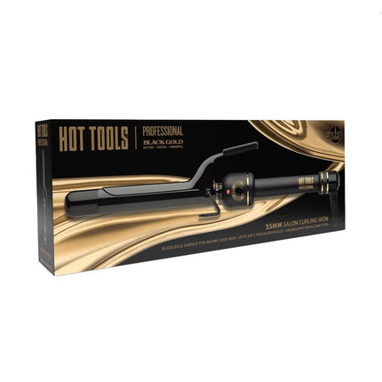 Hot Tools Black Gold 25mm Curling Iron - shop.rawhair