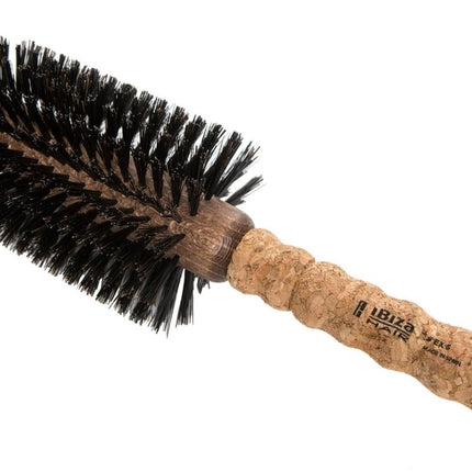 iBiza Hair Brush EX Series - Extended Cork Handle EX5 80mm - shop.rawhair
