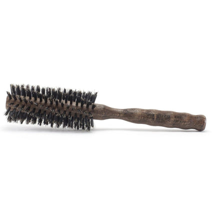 iBiza Hair Brush H Series, Hardwood Handle Swirled Bristles - H1 45mm - shop.rawhair