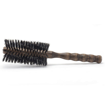 iBiza Hair Brush H Series, Hardwood Handle Swirled Bristles - H2 55mm - shop.rawhair