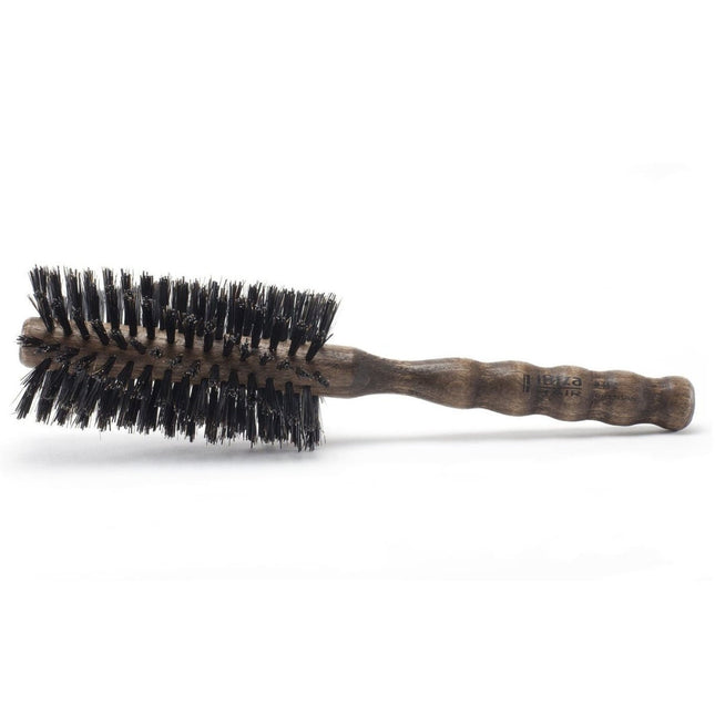 iBiza Hair Brush H Series, Hardwood Handle Swirled Bristles - H2 55mm - shop.rawhair