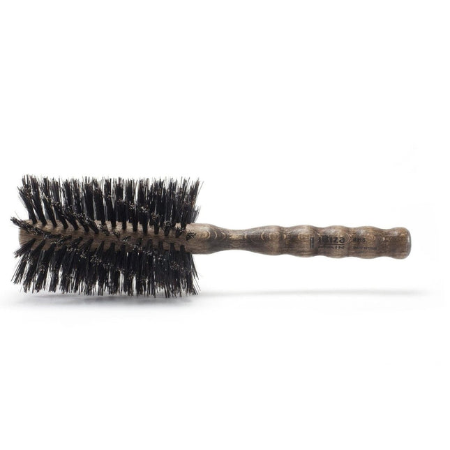 iBiza Hair Brush H Series, Hardwood Handle Swirled Bristles - H5 70mm - shop.rawhair