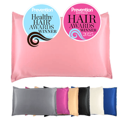 ltn Luxury 25 Momme Silk Pillowcase – Envelope Closure – Choose Your Colour - shop.rawhair