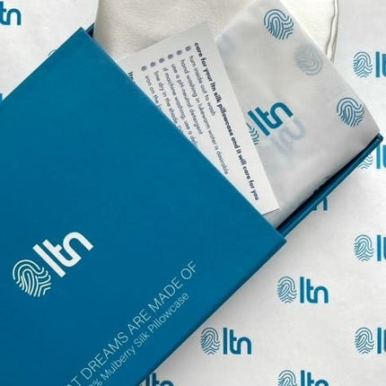 ltn Luxury 25 Momme Silk Pillowcase – Envelope Closure – Choose Your Colour - shop.rawhair