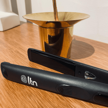 LTN Original Hair Straightener 1" 25mm + Heat - Resistant Roll Mat Bag | Pro Styler by Anthony Nader | Adjustable Temp, Travel - Ready - shop.rawhair