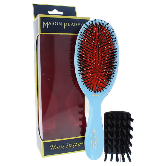 Mason Pearson Bristle & Nylon - Junior BN2 - Blue - shop.rawhair