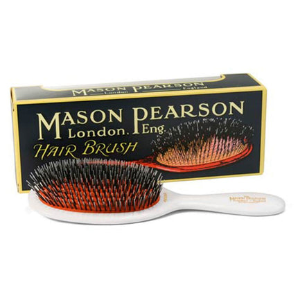 Mason Pearson Popular Bristle & Nylon BN1 - Ivory - shop.rawhair