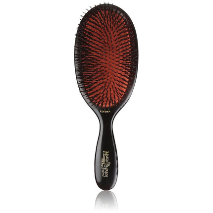 Mason Pearson Pure Boar Bristle - Large Extra B1 - Dark Ruby / Black - shop.rawhair