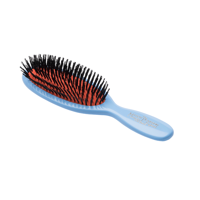 Mason Pearson Pure Boar Bristle - Pocket B4 Blue - shop.rawhair