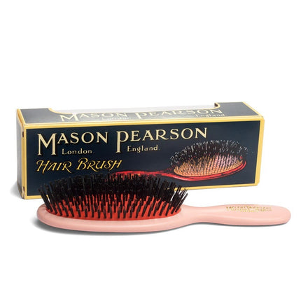 Mason Pearson Pure Boar Bristle - Pocket B4 Pink - shop.rawhair