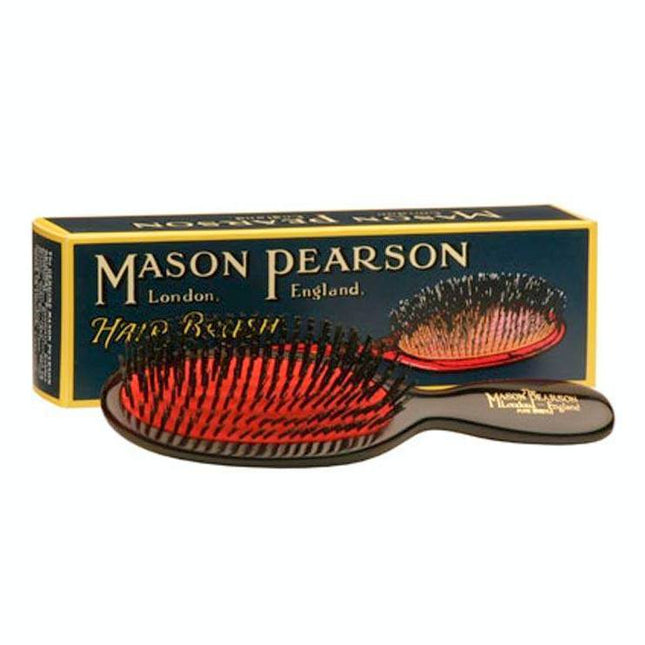 Mason Pearson Pure Bristle - Handy Dark Ruby/Black B3 - shop.rawhair