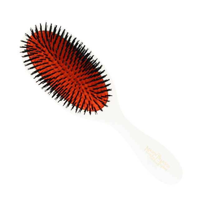 Mason Pearson Sensitive Handy Size Boar Bristle Brush for fine hair - SB3 - Ivory - shop.rawhair