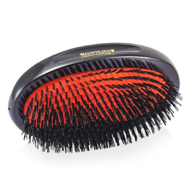 Mason Pearson Sensitive - Pure Boar Bristle Military Hair Brush Dark Ruby - SB2M - shop.rawhair