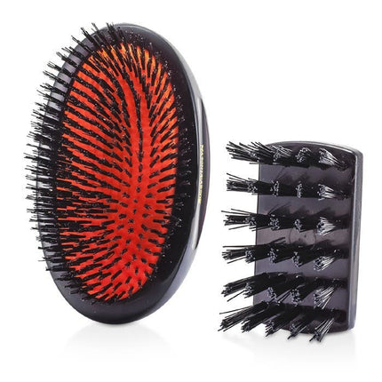 Mason Pearson Sensitive - Pure Boar Bristle Military Hair Brush Dark Ruby - SB2M - shop.rawhair