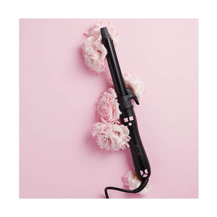 Mermade Hair Spin Curler Black 25mm - Rotating curling wand - shop.rawhair