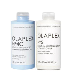 Olaplex Deep Cleanse Duo (Olaplex No.4C Clarifying Shampoo + No.5 Conditioner 250ml) - shop.rawhair