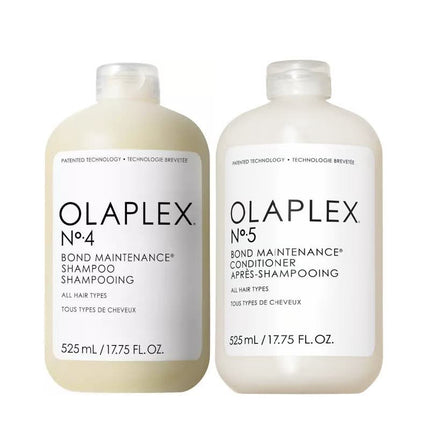 Olaplex No. 4 & 5 Bond JUMBO Maintenance (Shampoo + Conditioner) 525ml - shop.rawhair
