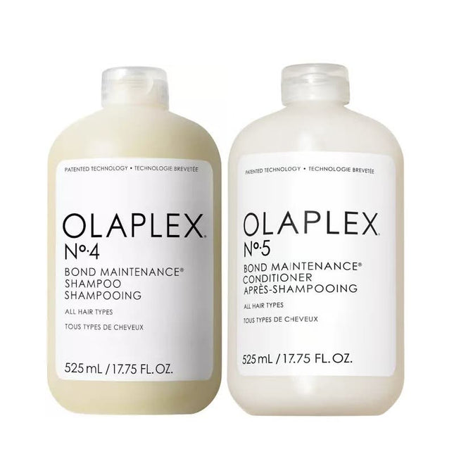 Olaplex No. 4 & 5 Bond JUMBO Maintenance (Shampoo + Conditioner) 525ml - shop.rawhair