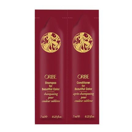 Oribe Beautiful Color Shampoo & Conditioner 7ml Samples - shop.rawhair