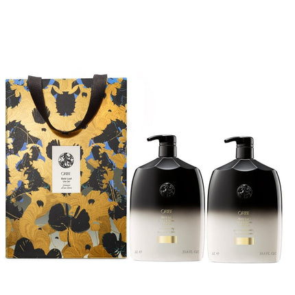 Oribe Gold Lust 1 Litre Duo Shampoo and Conditioner Gift Set - shop.rawhair