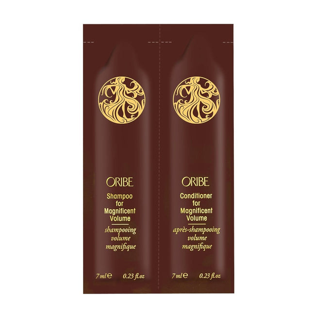 Oribe Shampoo & Conditioner for Magnificent Volume 7ml Samples - shop.rawhair
