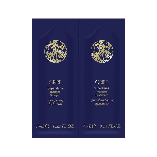 Oribe Supershine Hair Shampoo & Conditioner 7ml Samples - shop.rawhair