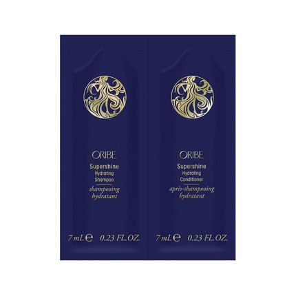 Oribe Supershine Hair Shampoo & Conditioner 7ml Samples - shop.rawhair